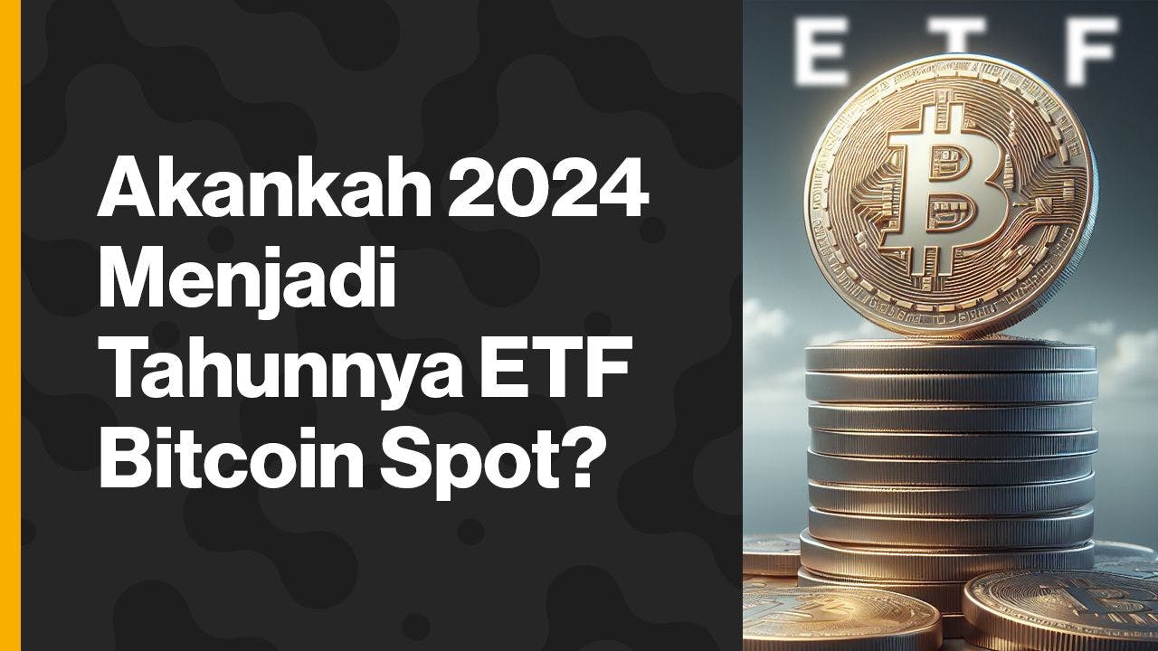 ETF Bitcoin spot disinyalir akan menjadi tren di pasar saham pada 2024. (Foto CDI)