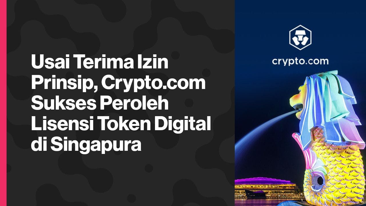 Crypto.com memperoleh lisensi untuk menawarkan layanan token digital di Singapura. (Foto CDI)