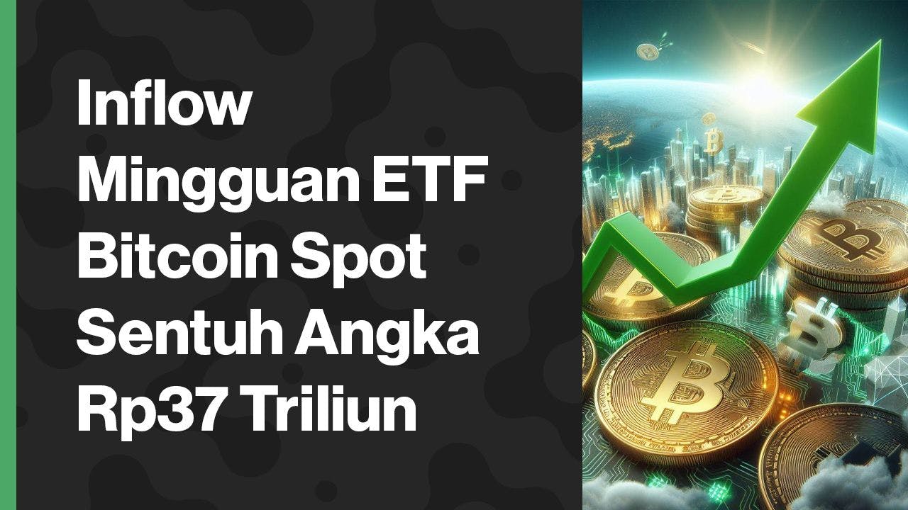 ETF Bitcoin spot menunjukkan arus masuk dana yang semakin meningkat. (Foto CDI)