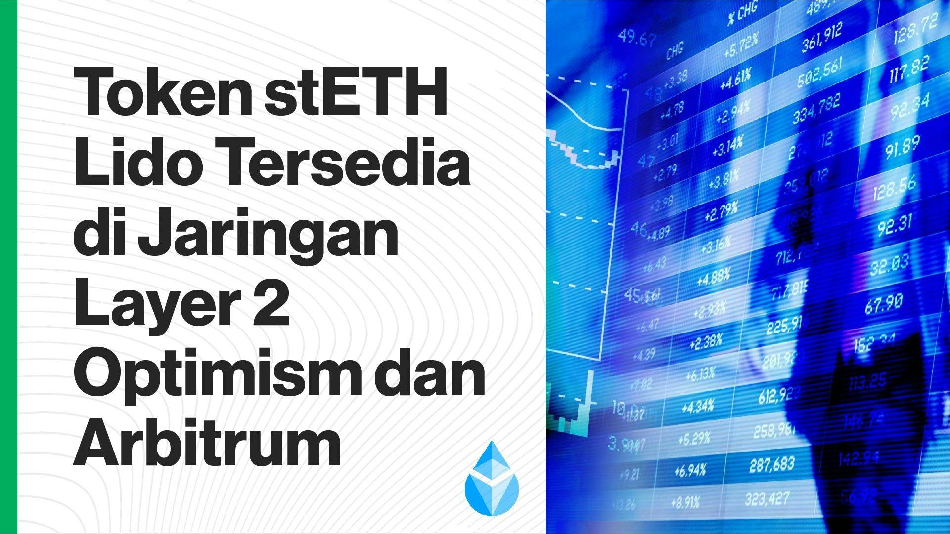 Tiap token stETH mewakili satu token ETH yang di-staked dengan jaringan Ethereum. (Foto CDI)