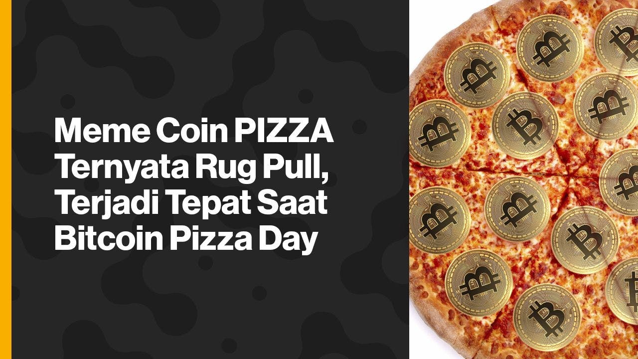 Terdapat 14 meme coin yang berhubungan dengan pizza yang terbit dalam 24 jam terakhir. (Foto CDI)