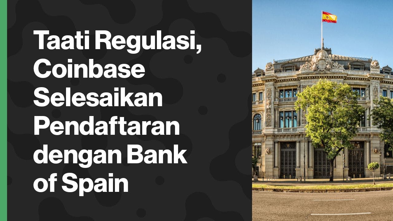 Pendaftaran dengan Bank of Spain ini dilakukan agar Coinbase dapat menawarkan layanan yang berkaitan dengan kripto. (Foto CDI)