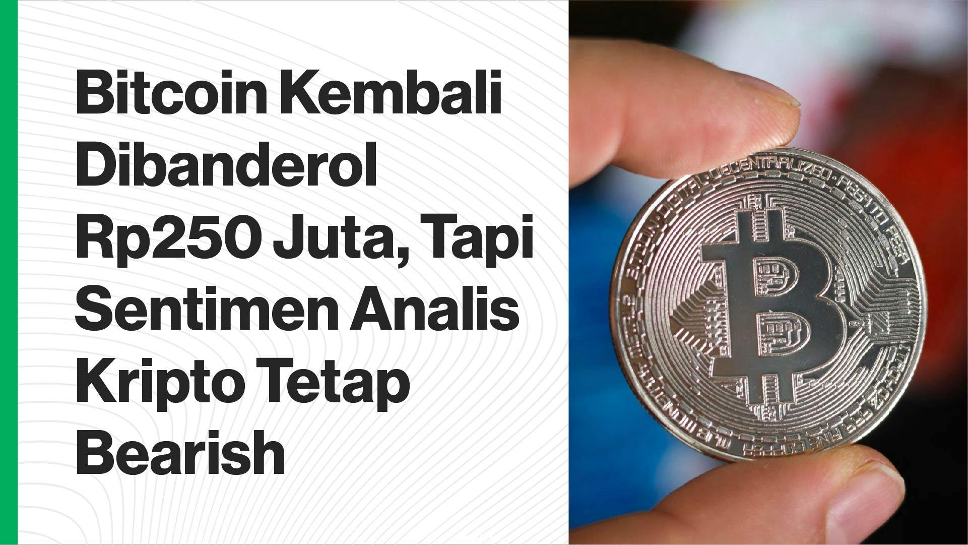 Bitcoin (BTC) baru-baru ini diperdagangkan di kisaran harga USD16.100. (Foto CDI)