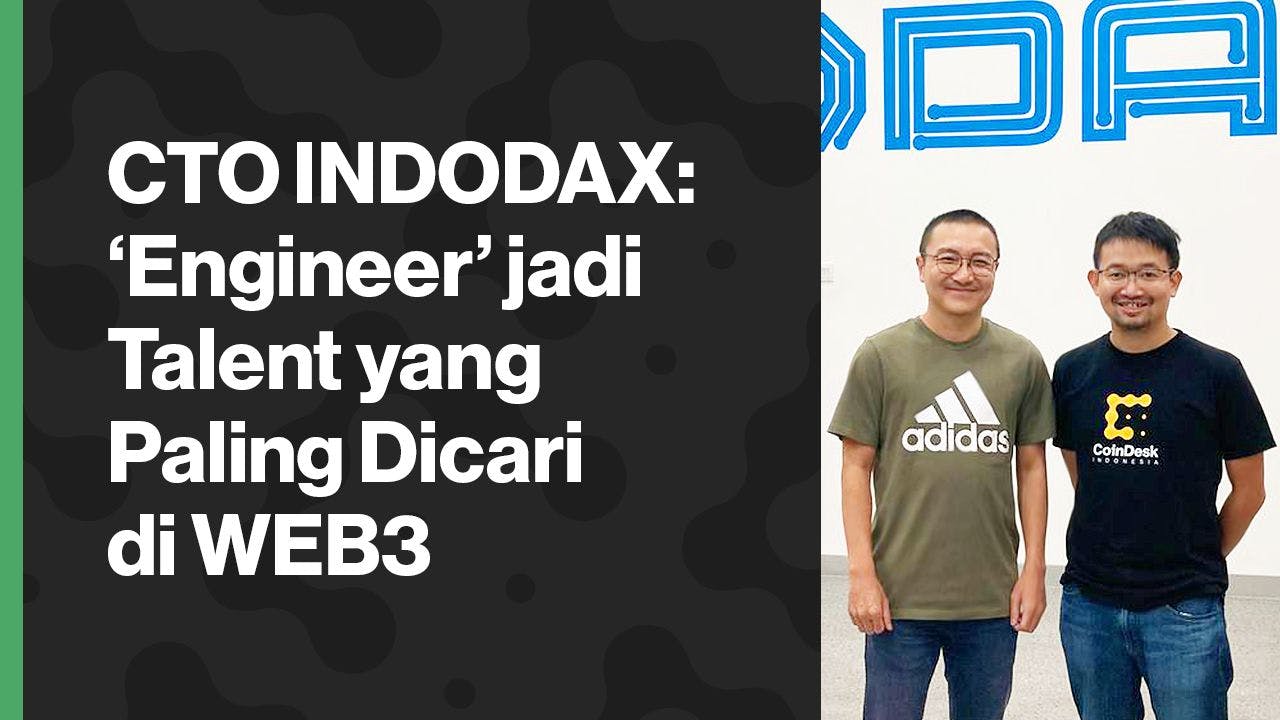 CTO Indodax, William Sutanto, bersama Founder Blockchain Talent Indonesia, Glenn Ardi. (Foto CDI)