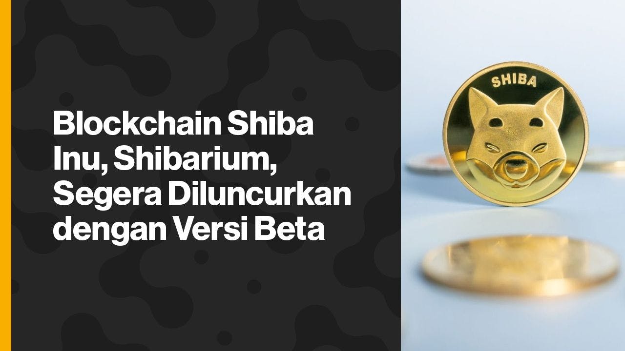 Shibarium adalah jaringan blockchain layer 2 dari Shiba Inu. (Foto CDI)