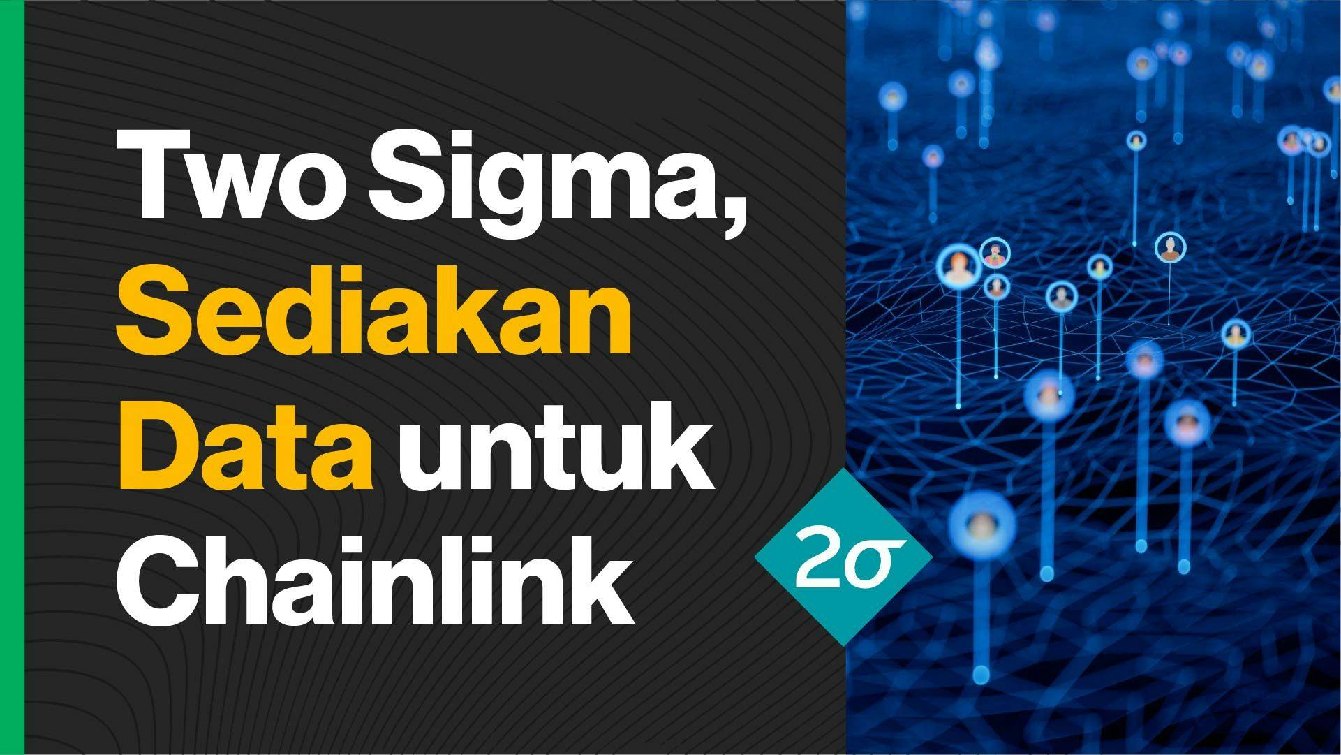 Two Sigma Securities akan menyediakan data kepada jaringan informasi blockchain populer, Chainlink. (Foto CDI)
