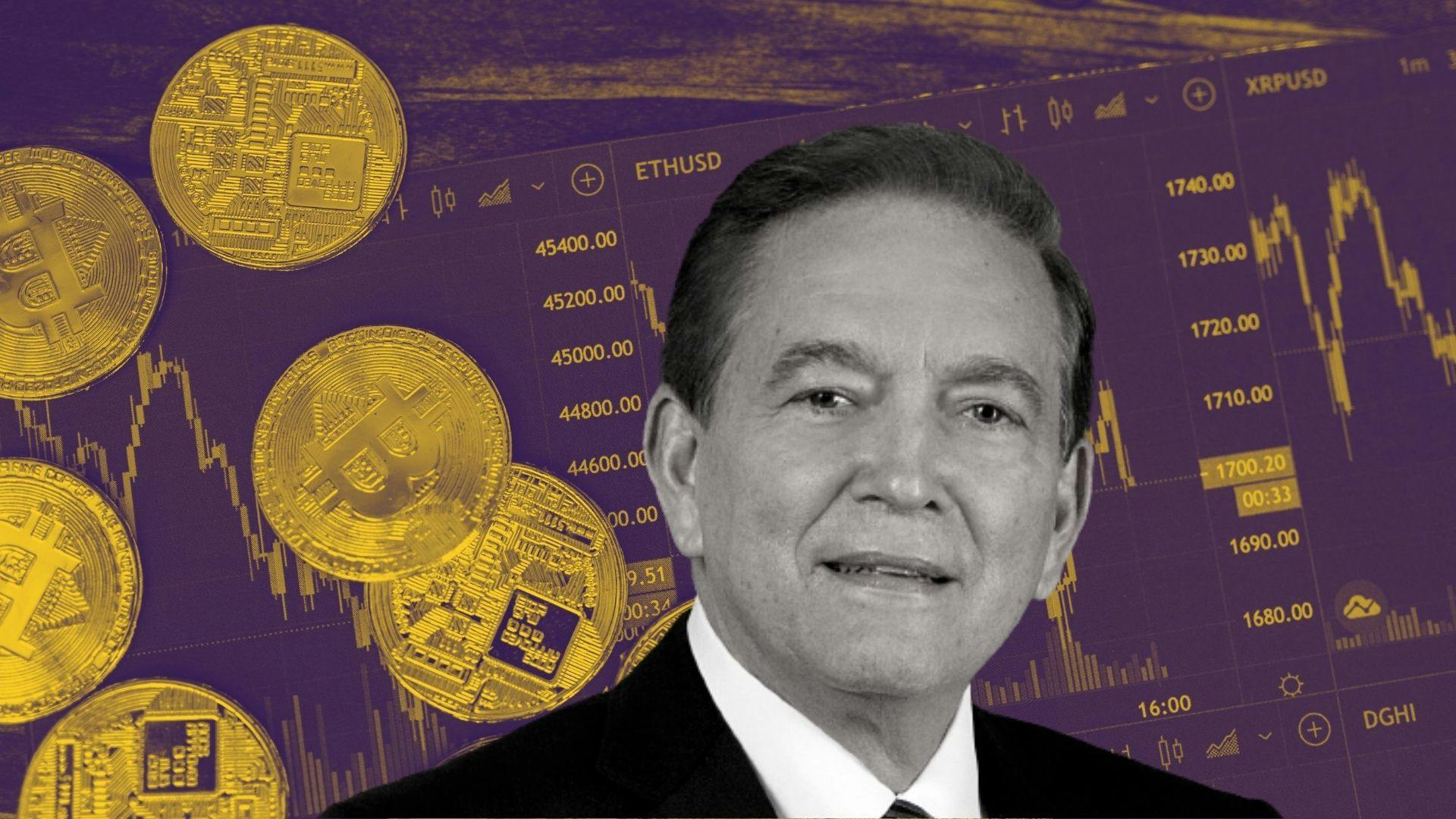 Presiden Panama Laurentino Cortizo memveto regulasi kripto. (Foto CDI)
